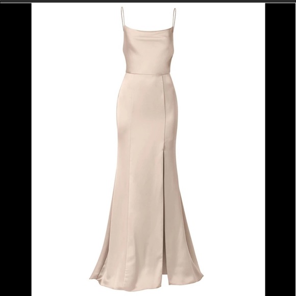 Amsale Dresses & Skirts - Amsale Chloe Gown/Dress Champagne